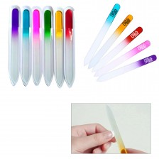5.5 inch Colorful Glass Nail File